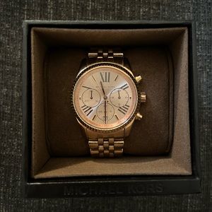 Michael Kors Rose Gold Tone Watch - Never Worn